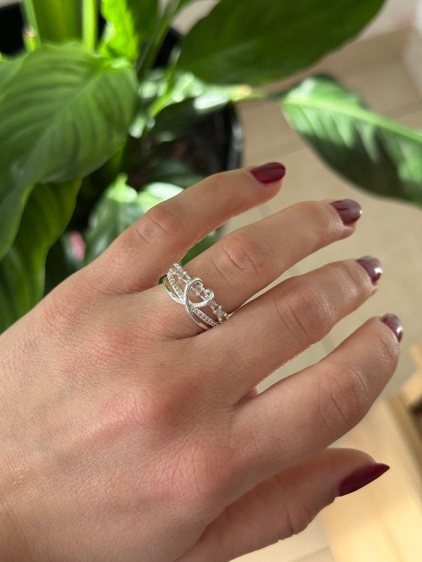 Producto - Anillo Corazon y Cubic - 0