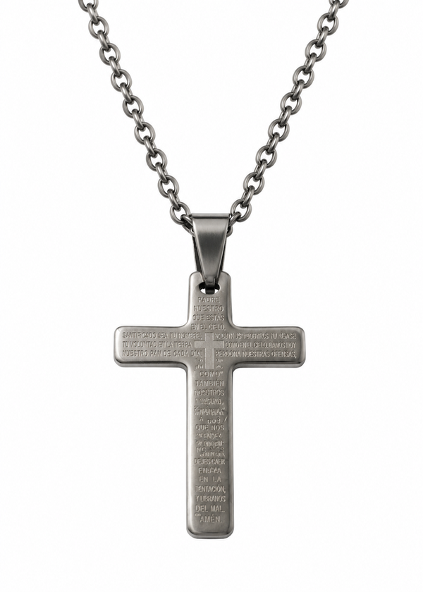 Producto - Cadena y Cruz Padre Nuestro - 0