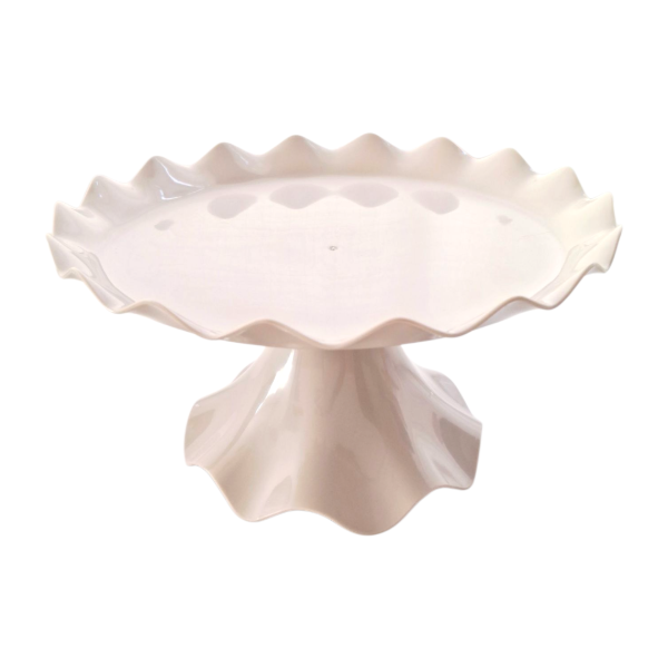 Producto - Alzada para Torta Vintage con ondas Arena cálida