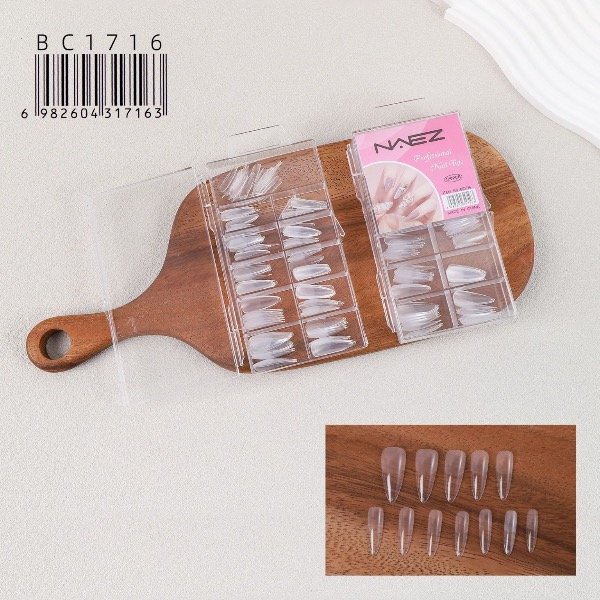 Producto - TIPS SOFT NAEZ CUADRADAS CORTAS X120u