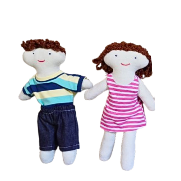 Producto - Muñecos Sexuados niños - Milenito y Milenita