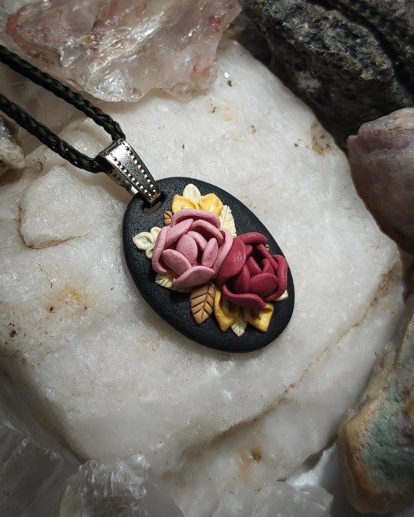 Producto - Cuadrito Floral Vintage - Goth