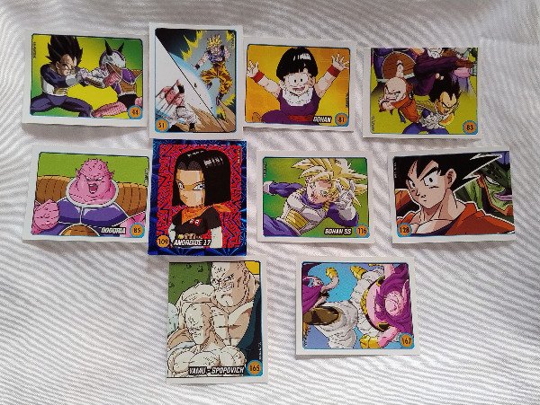 Producto - Lote Figuritas Dragin Ball Z Edicion Aniversario (10 figus)