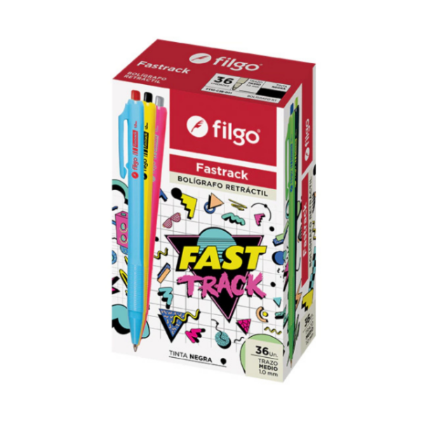 Producto - BOLIGRAFO RETRACTIL FASTRACK 1,0MM