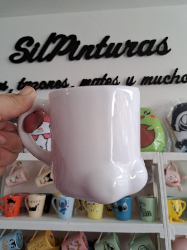 Producto - Taza 3D Patita blanca