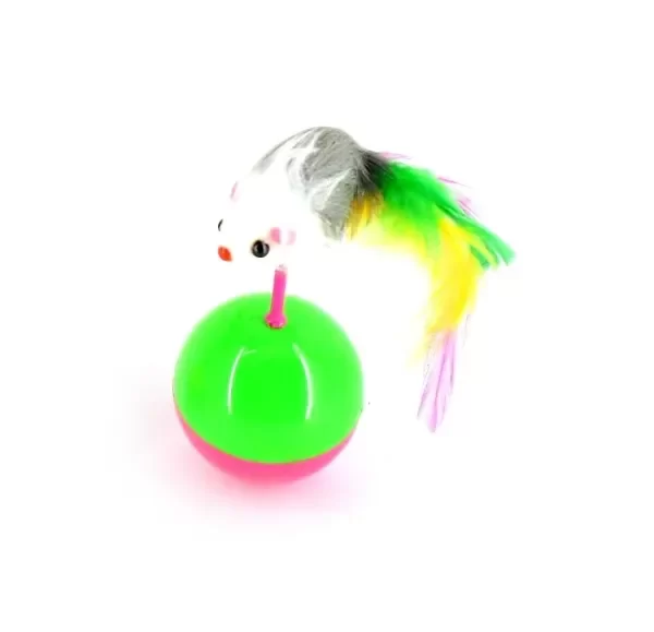 Producto - Cat dancer mediano con pluma - 0