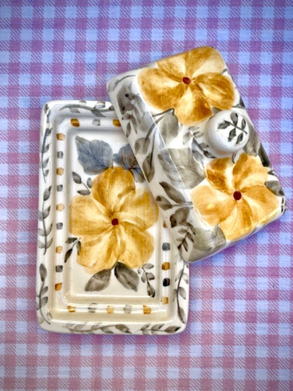 Producto - Mantequera OCRE/GRIS