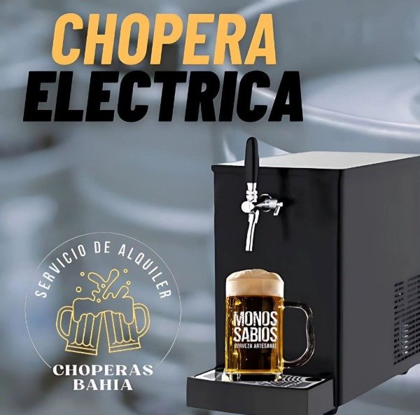 Producto - Alquiler de Chopera eléctrica para eventos