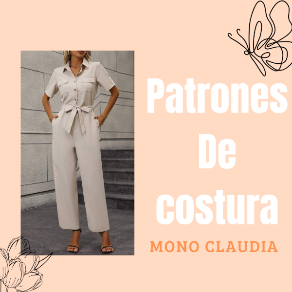 Producto - Patrones de costura - Mono Claudia