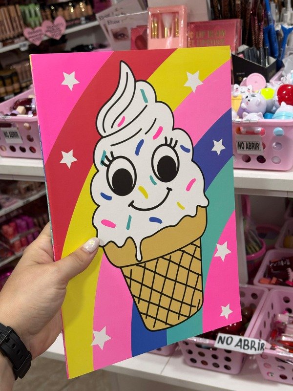 Producto - ANOTADOR HELADO 30x21cm - 32 HOJAS (Cod: 5587)