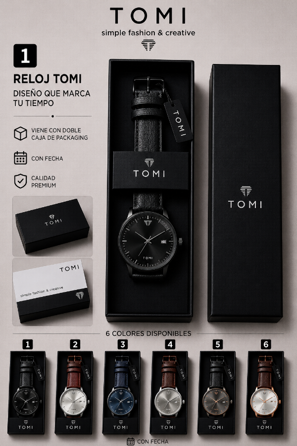 Producto - RELOJ TOMI PREMIUM 2 - 0