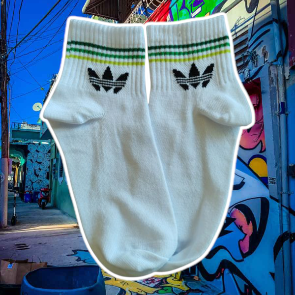 Producto - Soquete ALTO Adidas degrade verde
