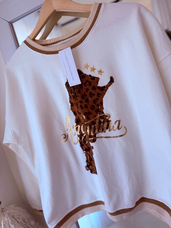 Producto - Buzo Argentina golden print - 2