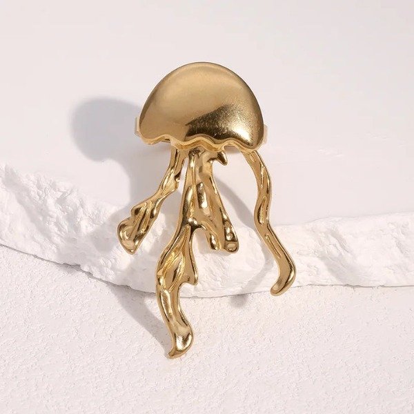 Producto - Anillo medusa gold