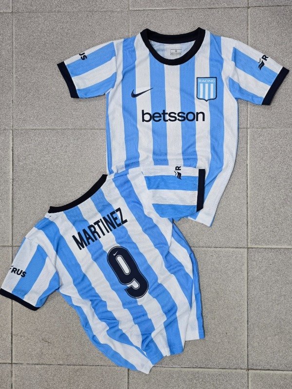 Producto - Camiseta Racing Club Temporada 2026 Niño