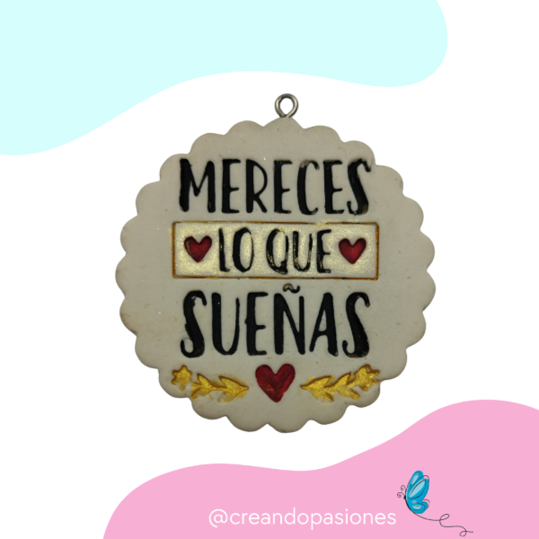 Producto - Stamp "Mereces lo que sueñas" 2 - 0