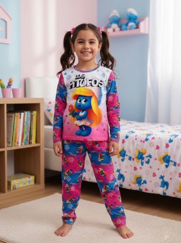 Producto - Pijamas de Niñas, Podés elegir talle y modelo (Precio por docena) - 12