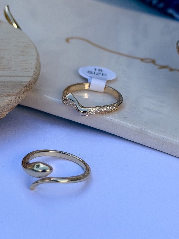 Producto - Anillo Golden Curve