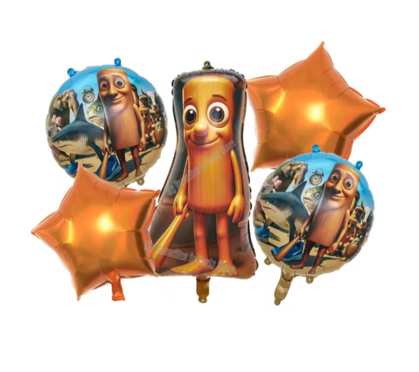 Producto - Set de 5 globos Brainrot