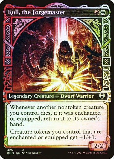 Producto - Koll, the Forgemaster (Showcase Foil)