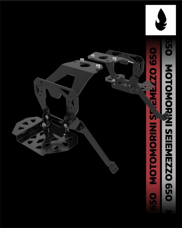 Producto - Porta equipaje lateral seiemmezzo str 650