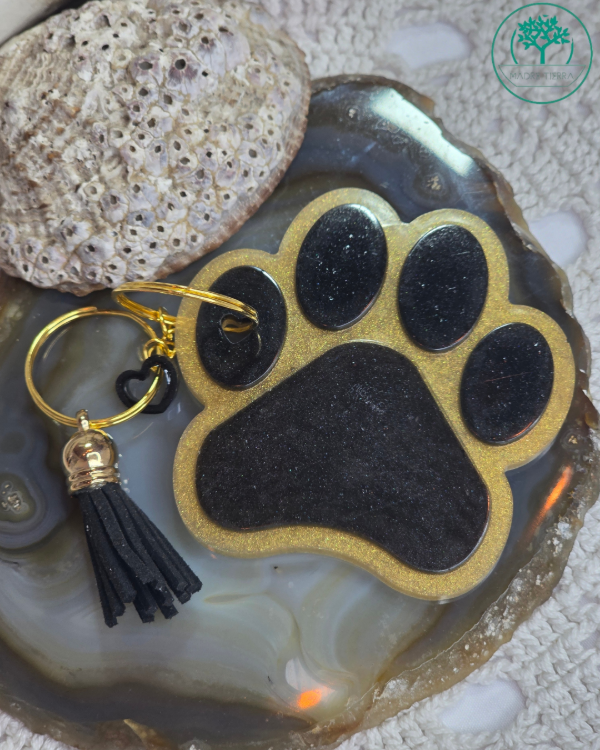 Producto - Llavero Huella Perrito Corazón, Alitas - 3