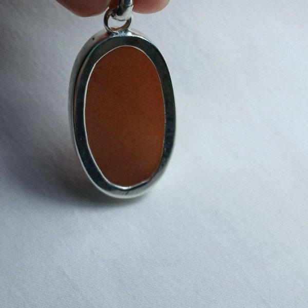 Producto - Dije Plata 925 con Piedra del Sol Oval (sin cadena) - 2