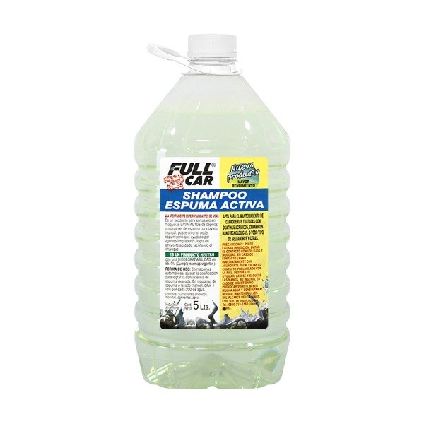 Producto - Shampoo Espuma Activa 5L - Full Car