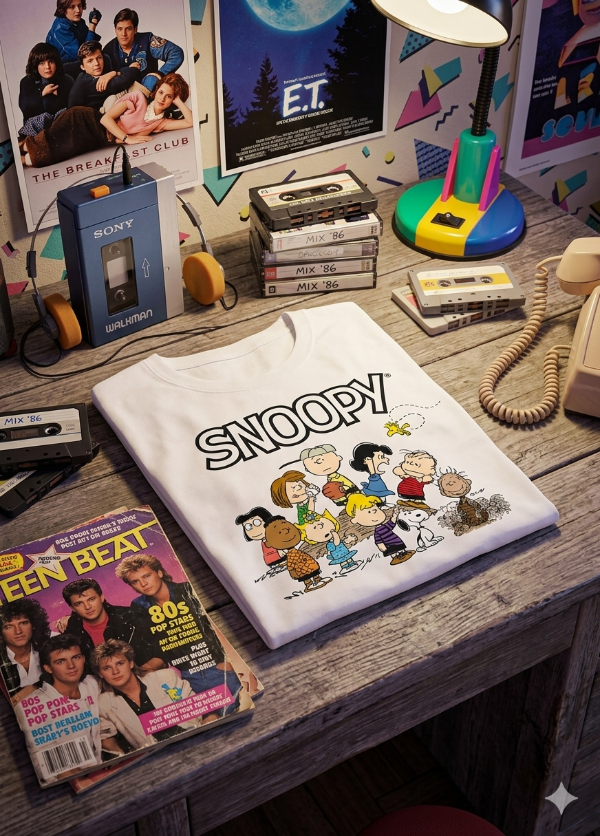 Producto - Remera Mujer Snoopy Friends