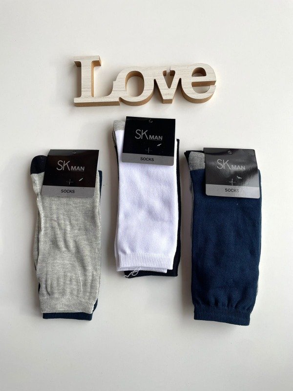 Producto - Medias hombre 3/4 PACK X2 - COD 3393