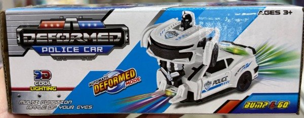 Producto - AUTO TRANSFORMER POLICIA EN CAJA A PILA