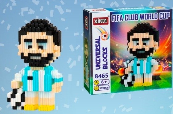 Producto - PREVENTA: Mini bloques Messi