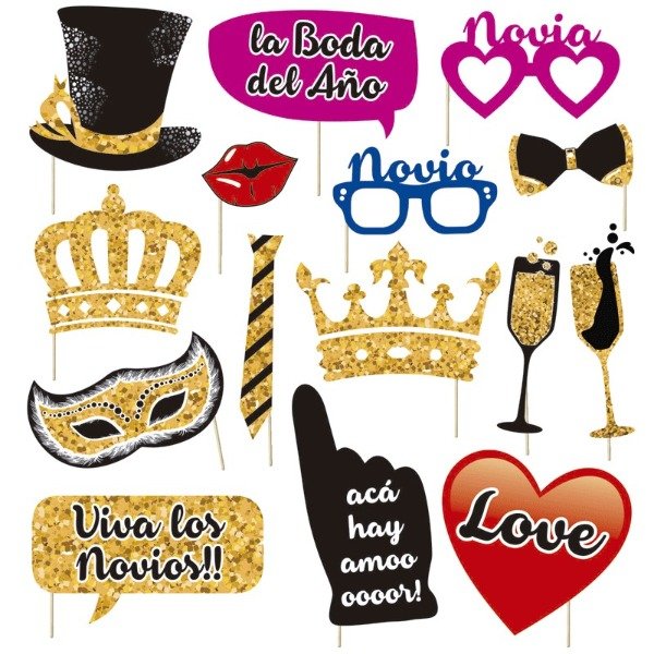 Producto - Props para fotos BODA