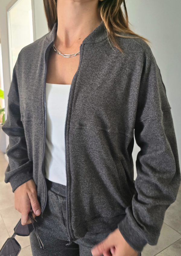 Producto - Campera PAMPA - Morley Gris Oscuro