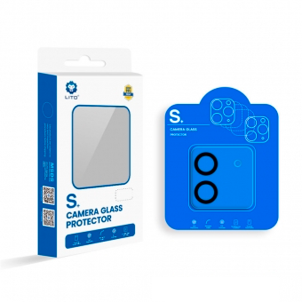 Producto - Vidrio Templado Protector Camara Trasera Iphone 12 Mini  Full Cover Clear