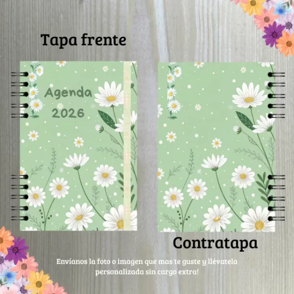 Producto - Agenda semanal 2026- Margaritas