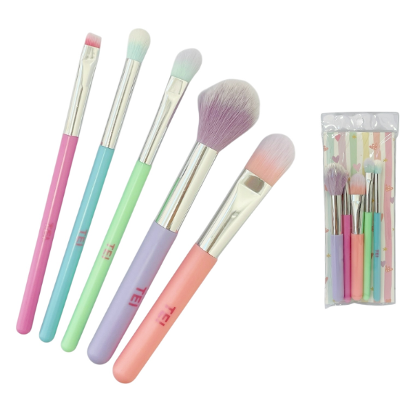 Producto - Set de brochas x5 pasteles TEI
