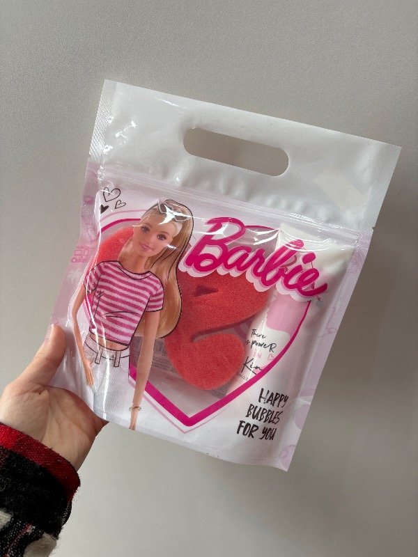 Producto - Kit Barbie gel ducha + esponja