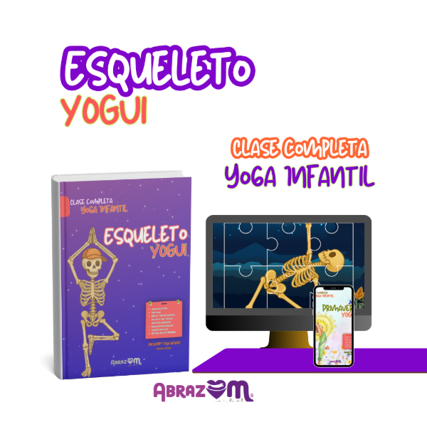 Producto - Clase Completa Yoga Infantil, ESQUELETO Yogui