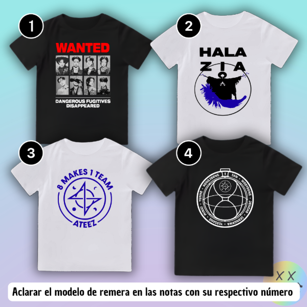 Producto - Baby Tee Ateez #1