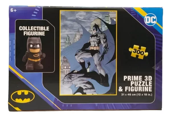 Producto - Puzzle 3d Más Figura Dc Batman 300 Piezas