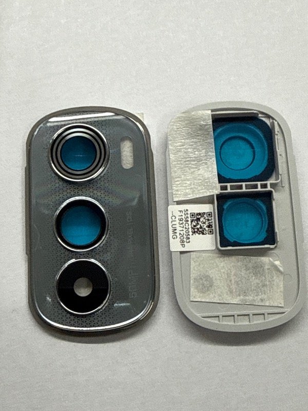 Producto - VIDRIO DE CAMARA CON MARCO MOTO Edge 30 NUEVO ORIGINAL GRIS XT2203