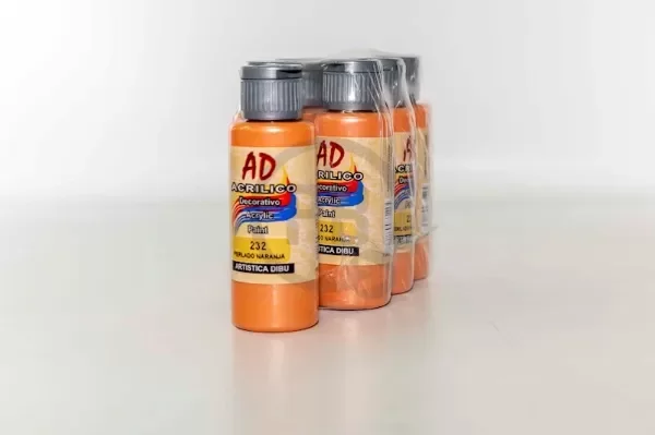 Producto - Acrilico Perlado Naranja