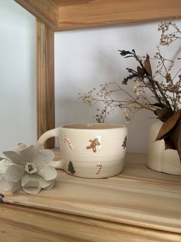 Producto - Taza navideña natural