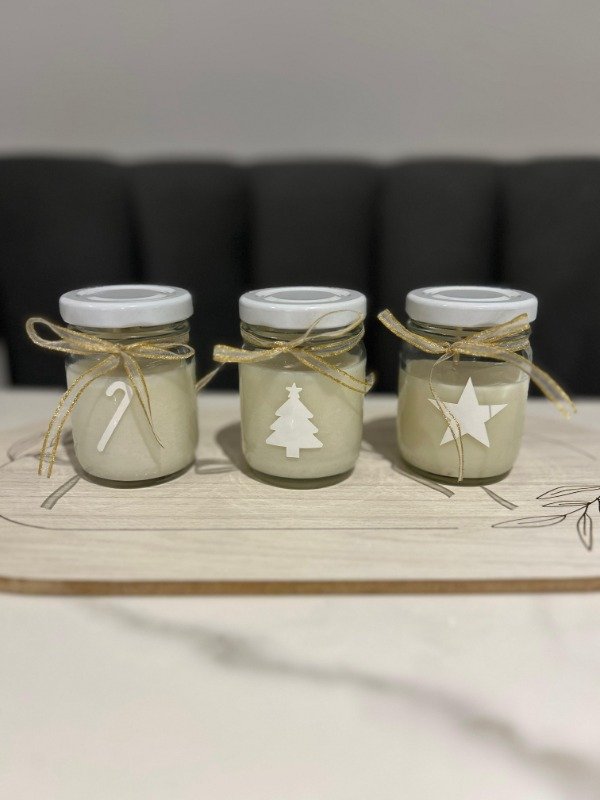 Producto - Velita navideña en fresquito.