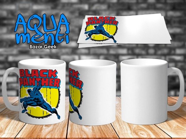 Producto - Taza Black Panther retro