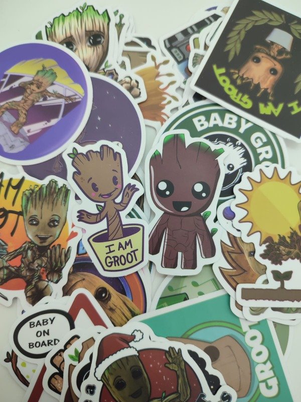 Producto - Stickers Groot surtidos por 50 unidades