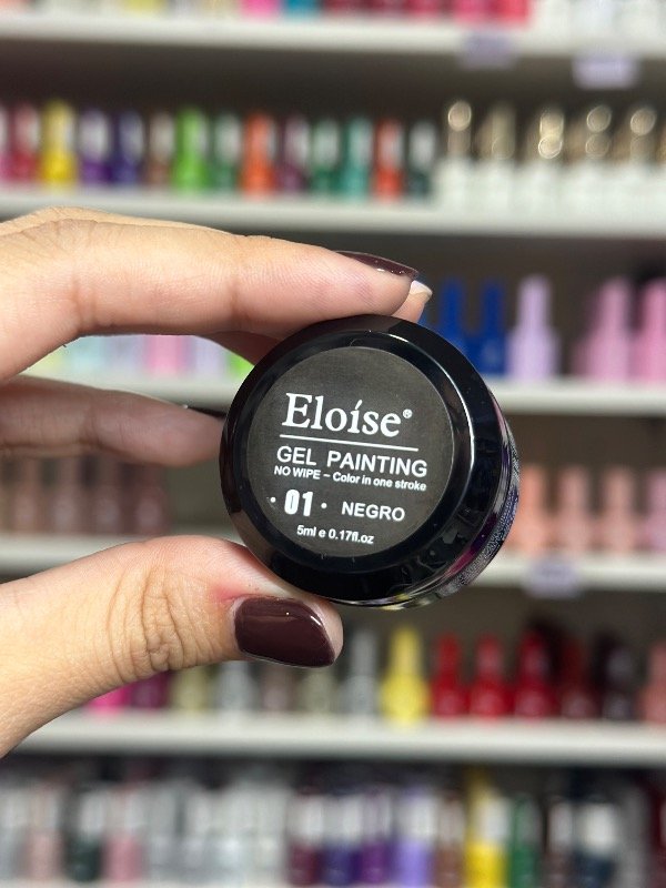 Producto - GEL PAINT NEGRO (Eloise) aprobado por ANMAT