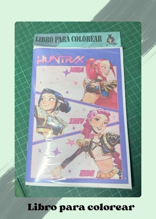Producto - Libro para colorear - Kpop Demon Hunter