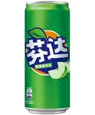 Producto - GASEOSA FANTA MANZA VERDE LATA (China)